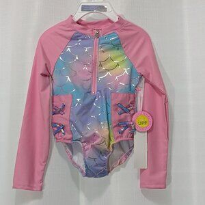 COPY - Young Heart Swim One Piece  Size 3T Multi-Color NWT